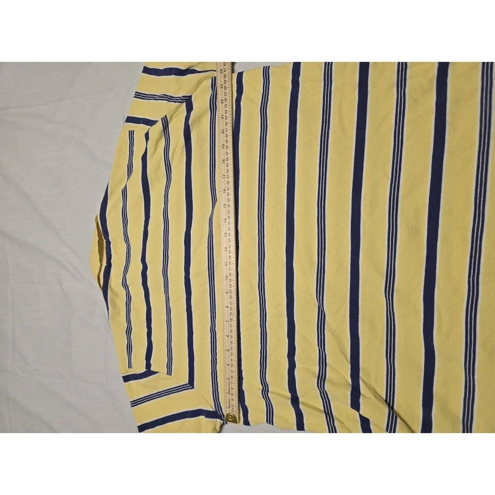 Polo‎ Ralph Lauren Shirt Mens XL Striped Short Sleeve Classic Fit Pony Rugby